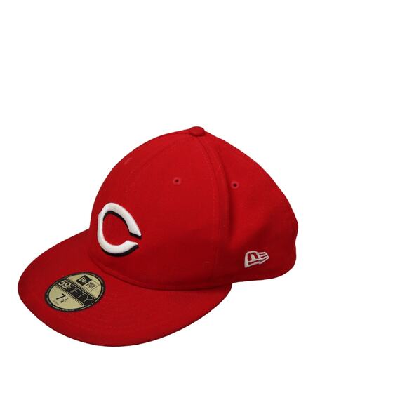 New Era Cincinnati Reds Official On Field MLB Baseball Hat 59FIFTY 7 3/4 - Picture 1 of 9